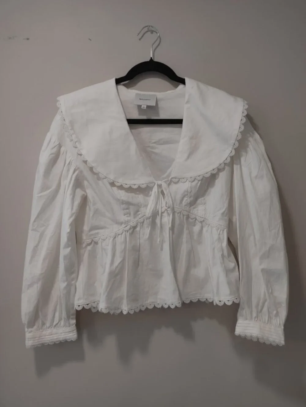 Reformation Renna Top White Women's Size 4